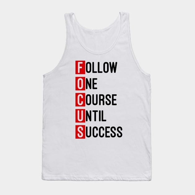 Focus Tank Top by Usea Studio